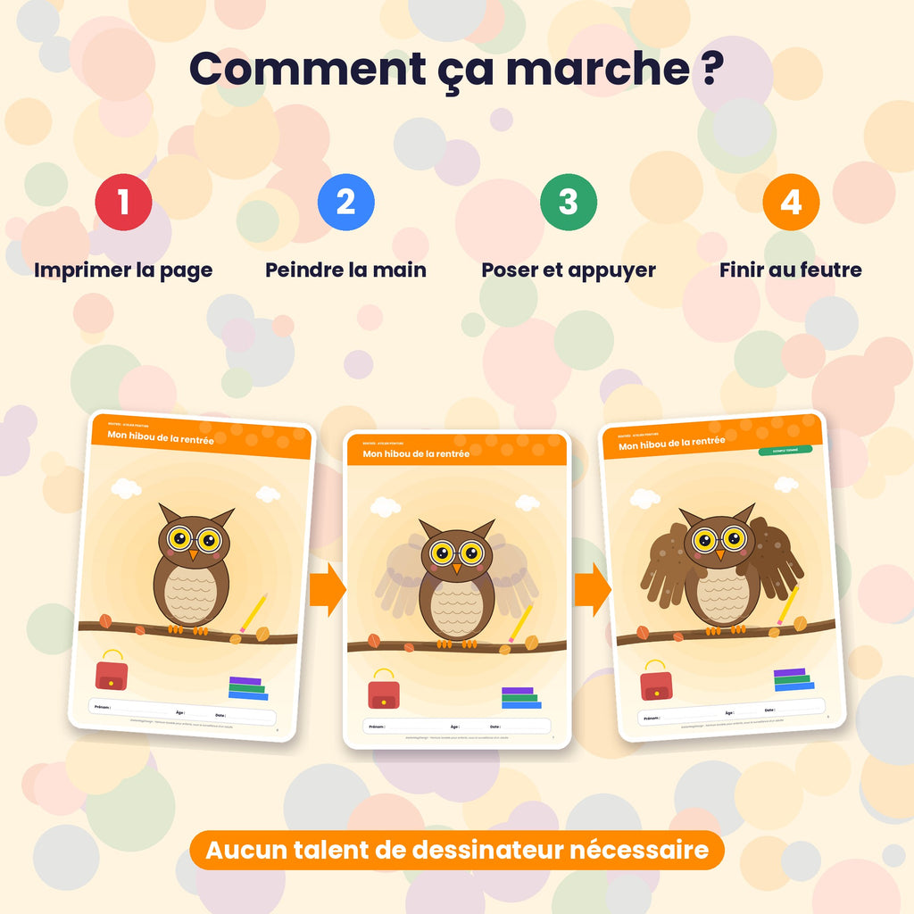 Le Grand Livre des Empreintes – 26 modèles de peinture mains et pieds